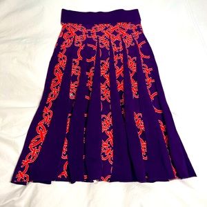 NWT New York and Co medium purple skirt